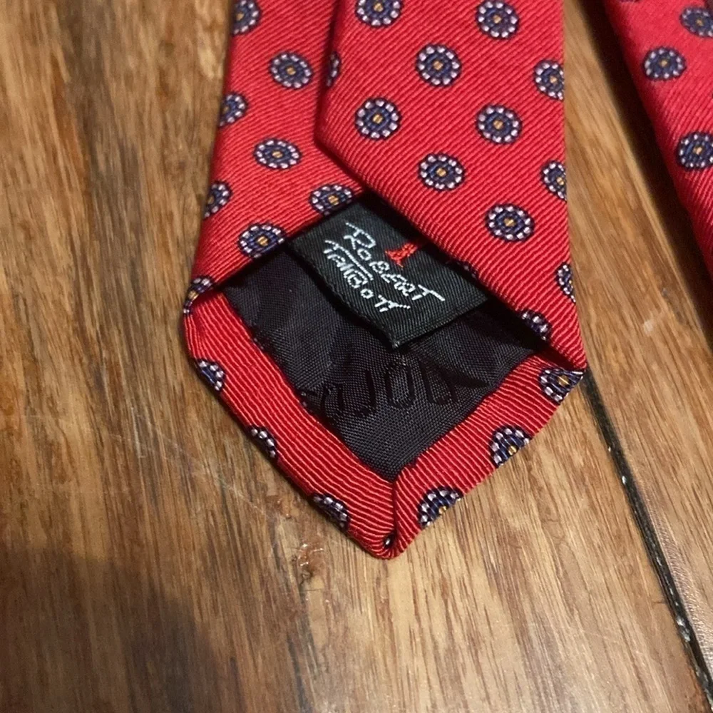 Robert Talbott Red Men’s Tie For Nordstrom From Italy Dress